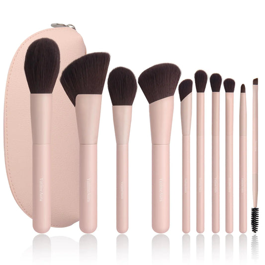 10-Piece Professional Makeup Brush Set